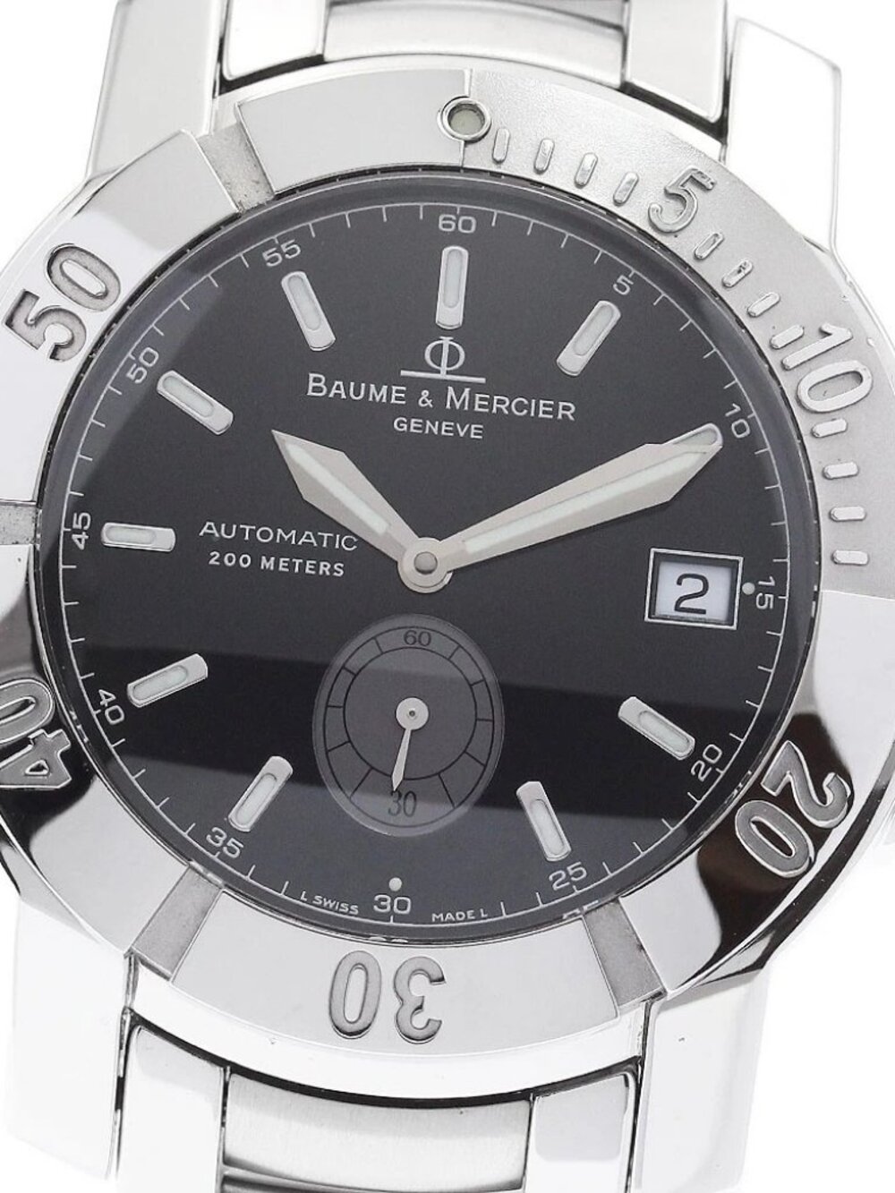 Baume & Mercier Cape Land 65353 Date black Dial Automatic Men's Watch_932324